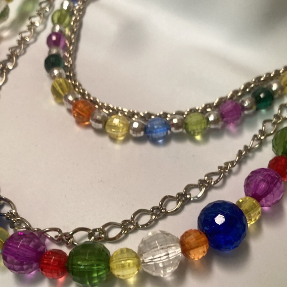 Silver Beaded Versatile Chain - Picture 2 of 8